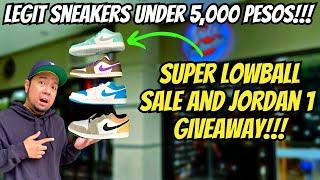 I FOUND LEGIT SNEAKERS FOR UNDER 5,000 PESOS!!!  SNEAKER SUPER SALE!!!!