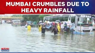 Mumbai Sees Waterlogging After 300 mm Of Rainfall In 6 Hours, Bus & Train Services Affected