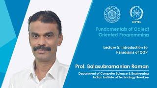 Lecture 5- Introduction to Paradigms of OOP