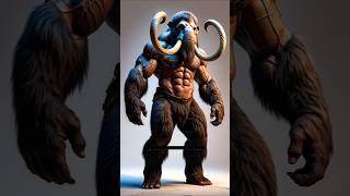 Elephant Man ai video generate vs Lion King #ad #marvel #superhero #venom #superher #ai #aishorts