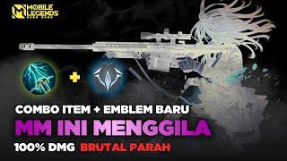 Mm Ini Cocok Kombinasi Item & Emblem Baru! Auto GK Ada Obat!