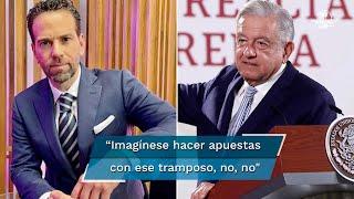 Así le respondió Carlos Loret a AMLO por reto sobre testamento político y su hijo “Andy”