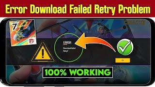 free fire download failed retry | free fire not opening today free fire error download failed retry