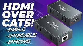 HDMI Over Ethernet Extender (Tech Review)