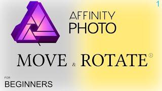 MOVE TOOL AND ROTATE TOOL IN AFFINITY PHOTO