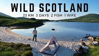3 Days Wild Camping, Hiking & Fishing in the Scottish Wilderness