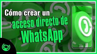  Cómo poner WhatsApp en la pantalla principal | GUÍA ANDROID