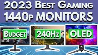 Best 1440p Gaming Monitor 2023 - Budget, 240Hz & OLED 1440p Gaming Monitors