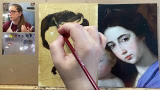 New day new study | Let's Paint LIVE! Oil painting master copy study