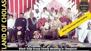 Black TULIP FLOWERS FAMILY WEDDING IN THANJAVUR @LANDOFCHOLAS