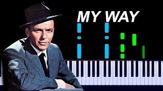 Frank Sinatra - My Way Piano Tutorial