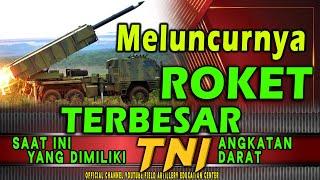 ARMED TNI AD LUNCURKAN ROKET TERBESAR PENGHANCUR RIBUAN SASARAN