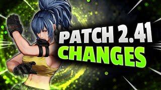 KOF XV: Leona - Important Changes + New Combos (Patch 2.41) !