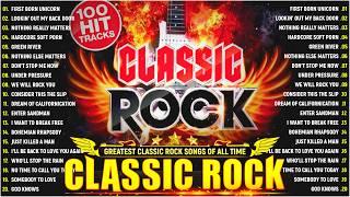  Nirvana, Led Zeppelin, Bon Jovi, Aerosmith, U2, ACDC Classic Rock Songs 70s 80s 90s Full Album