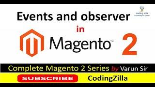 How To Create Custom Events and Observer in Magento 2| #magento2 |#magento2tutorials |CodingZilla