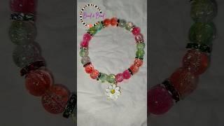 Blooming radiance, handmade bracelets, jewelry#shorts #handmadejewelry #bracelet #handmadebracelets