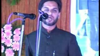 AIMIM YOUTH LEADER WAJAHAT ALI KHAN SPEACH ON JALSA YAD E HUSSAIN & HALAT E HAZERA PART 1