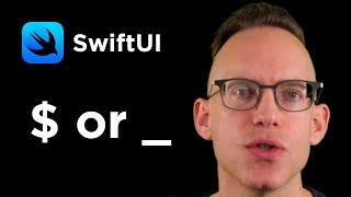 What do the $ and _ mean in SwiftUI?