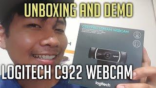Sirfut Unboxing & Demo - Logitech C922 Webcam