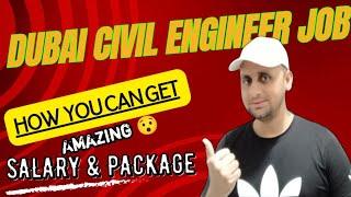 Dubai Civil Engineering Jobs Salary / Civil Engineer Job In Dubai 2024 / Dubai Engineering Job #job