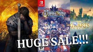 Huge Sale On The Nintendo Switch- Kingdom Come Deliverance, Hogwarts Legacy, Unicorn Overlord