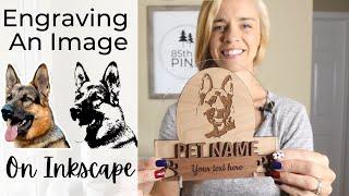 How to Edit an Image on Inkscape to Engrave on Glowforge