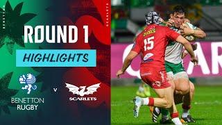 Benetton v Scarlets |  Highlights | Round 1 | URC 2024/25