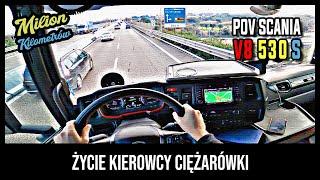 POV Driving Scania V8 530S - W drodze do Brindisi we Włoszech