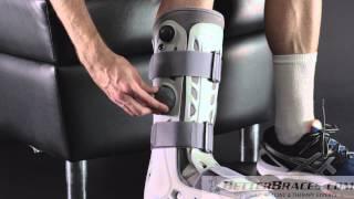 VIDEO: How to use the Aircast AirSelect Standard - Comfortable Walking Brace Boot