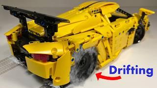 Building and testing a LEGO Technic RC Drift Car