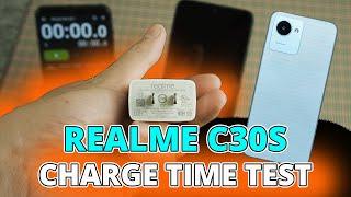 Realme C30s Charge Test: 10W Micro Usb - Battery 5000 mAh!