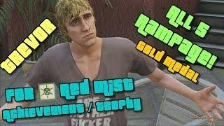 GTA V - All Trevor Rampage | Red Mist Achievement / Trophy Guide