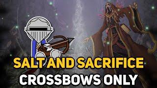 Can You Beat SALT AND SACRIFICE With Only Crossbows?