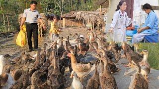 When mother was being treated in hospital,Uncle visits and helps Bông animal care on the farm