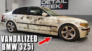 Cleaning A Disaster "VANDALIZED" Repo Car For Auction!