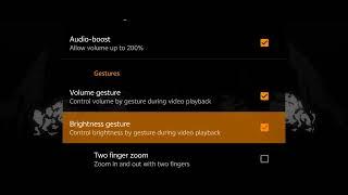 VLC Android - How to disable Brightness/Volume gesture swipe