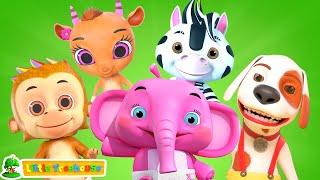 Five Little Animals - Nursery Rhymes & Kids Songs by Little Treehouse