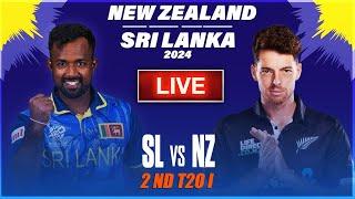  LIVE | 2nd T20I Match - Sri Lanka Tour Of New Zealand