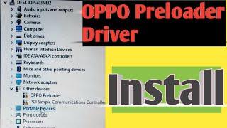 Oppo Preloader Driver , Install Oppo Mtk  Preloader  Driver #viralvideo #viralreels #viralupload