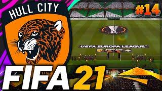 1/16 ЛИГИ ЕВРОПЫ | СЕРЬЗНАЯ ТРАВМА КАПИТАНА ХАЛЛ СИТИ - FIFA 21  КАРЬЕРА |#14|