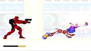 NICK54222 MUGEN: Mega Man (NDSilva) VS Deadpool