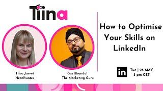 How to Optimise Your Skills on LinkedIn