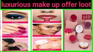 Wow! Free Products luxurious make up offer Myglamm Offers Today 