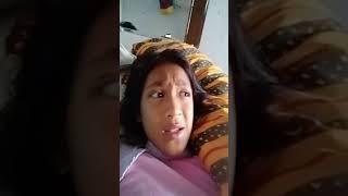 lagi tidur malah di gangu dasar gak ada akhlak jadi adek