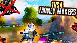 1/4 MONEY MAKERS 120 FPS | PUBG MOBILE | iPhone 14 PRO | HIGHLIGHTS