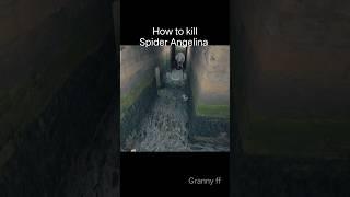 How to kill spider angelina | Spider angelina ko kaise mare #angelina #shorts #granny