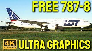 The BEST FREEWARE MOD - BOEING 787 For Microsoft Flight Simulator 2020 - MAX GRAPHICS