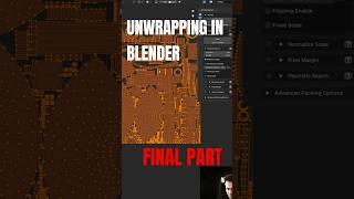 #unwrapping In #blender Part 6 #shorts under #oneminute Bilgehan Bölek #tutorial #blenderforbeginner