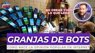 Granjas de BOTS: Detrás de la opinión ''popular'' en internet.