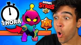 QUANTO DÁ PRA SUBIR DE DOMÍNIO EM 1 HORA DE BRAWL STARS?!